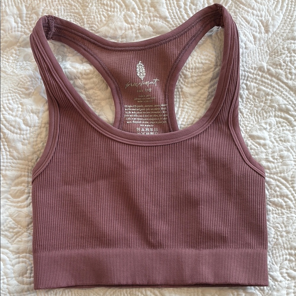 NWOT FP ribbed crop